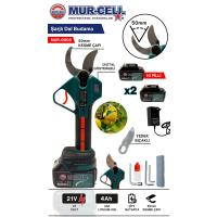 21V 3AH 10 PİLLİ KÖMÜRSÜZ 50 ML ÇELİK BIÇAKLI DAL BUDAMA MAKASI