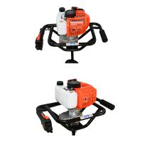 Cq205 Benzinli Toprak Burgu Fidan Ekme Makinası 150mmx100cm Burgu Uc 52cc 2.5hp