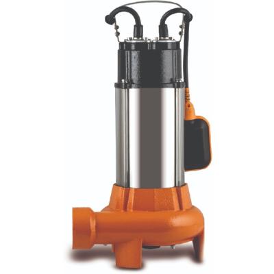 Drenaj Logar Atık Dalgıç Su Pompası Motoru - Bıçaklı Parçalayıcı Drenaj 1 Hp