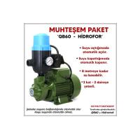 Su Pompası ( Muhteşem Paket ) Hidrofor + Otomatik Sistem Su Pompası QB60 0.5hp