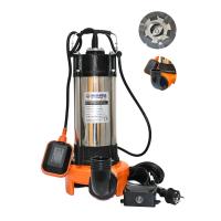 V1100df Bıçaklı Bakır Sargılı Drenaj Pompası Çift Termik Korumalı 1.1kw 1.5hp